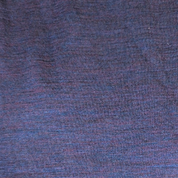 Seg'ments 100%Wool Long Sleeve Top - Dark Purple, XXL - Picture 4 of 10